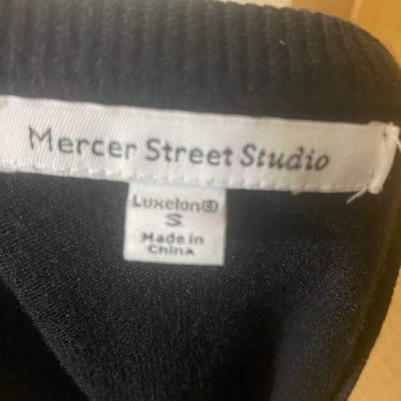 Mercer Street Studio Cardigan Small Black - Picture 3 of 7
